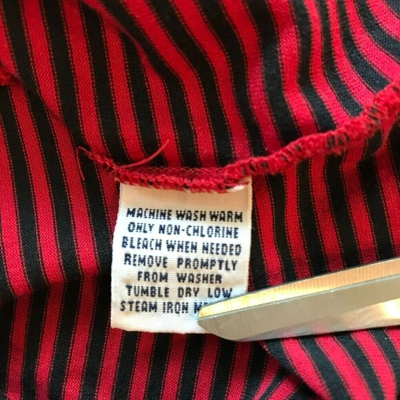 Polo Golf by Ralph Lauren Men's 2-Button Striped Polo Shirt Sz XXL in Red, Black - Picture 11 of 14